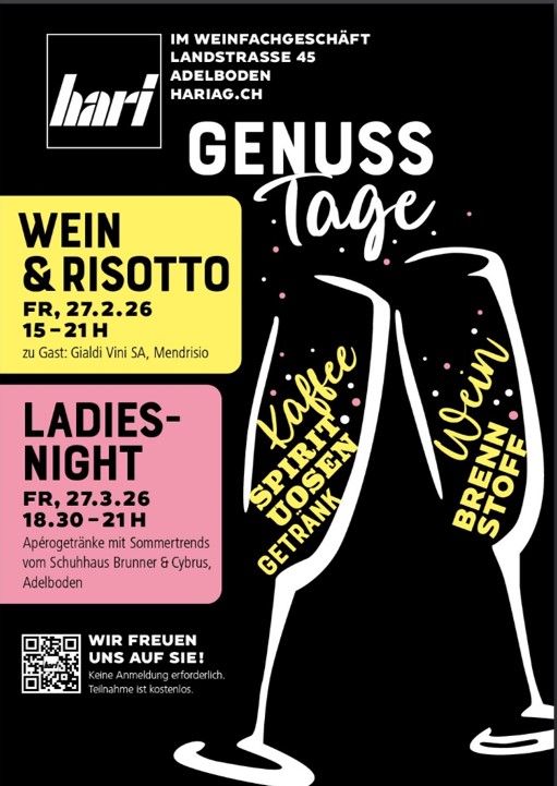 Genusstage 2026 Wein Ladies-Night